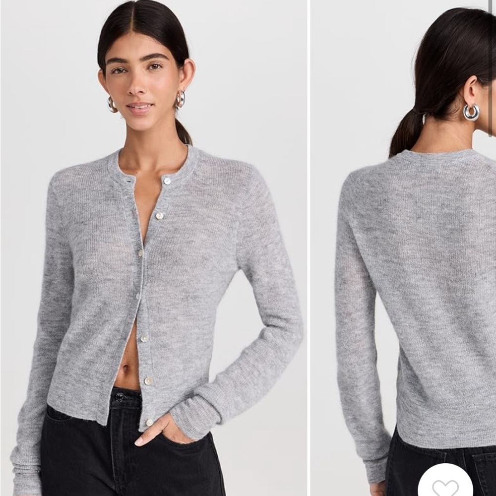 Madewell Gray Cardigan Sweater